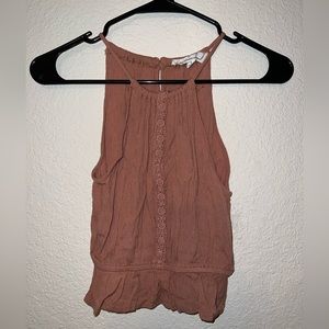 Hippie Rose Dusty Pink Blouse, junior’s size Small